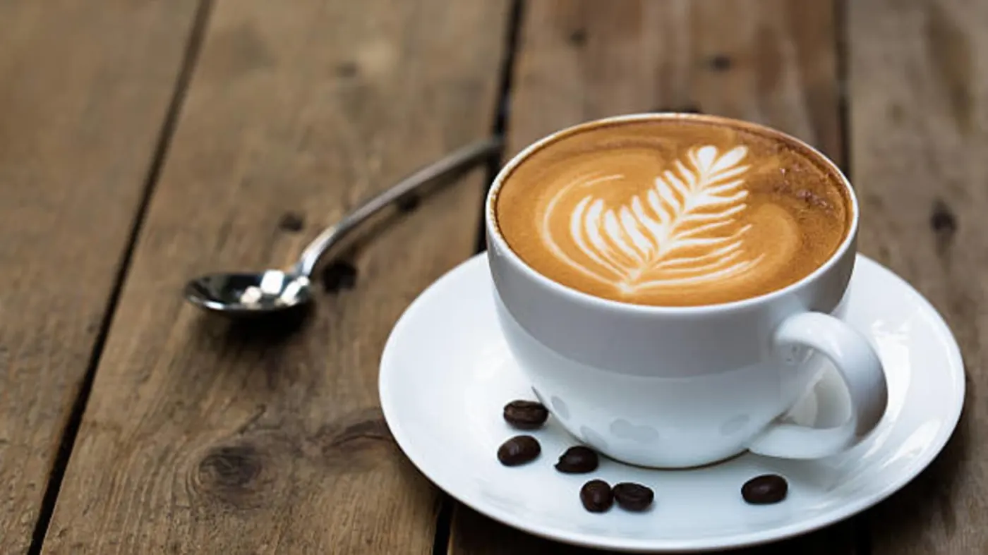 Coffee and food at Zad café